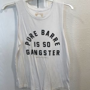 pure barre x spiritual gangster tank